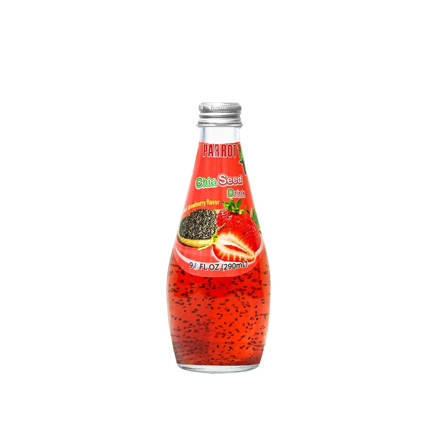Chia Seeds Drink Strawberry