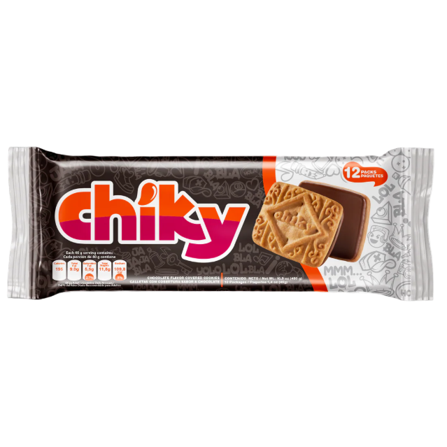 Chiky Chocolate Flavored Cookies
