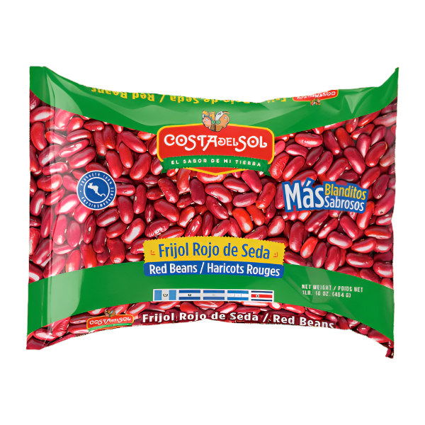 Costadelsol red beans/frijol rojo de seda 24/1 lb