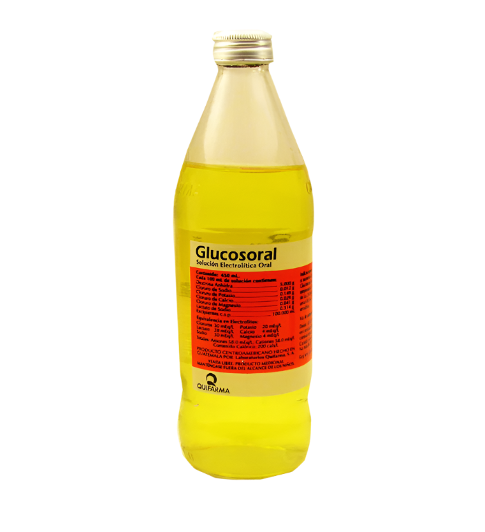 Glucosoral melocoton 450mL