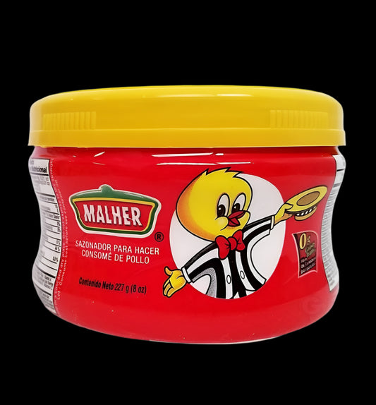 Malher consome de pollo 227g/24pc