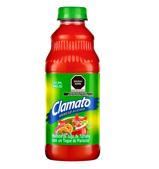 Clamato vuelve a la vida 32oz