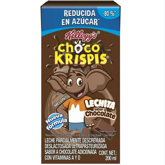 Kellog lechita chocokrisp 190ml