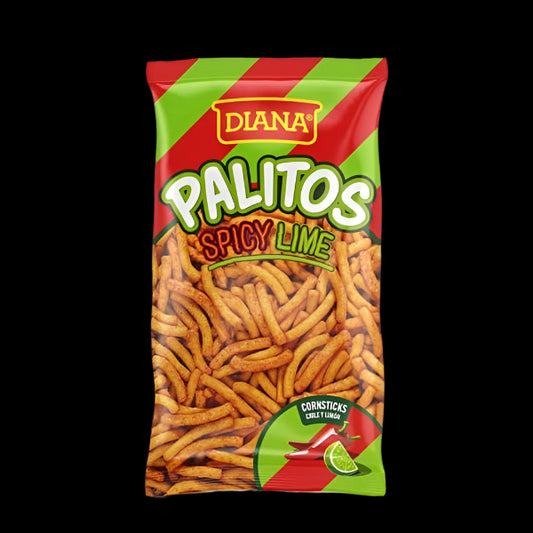 Diana cornsticks/palitos spicy lime 24/5.6 oz