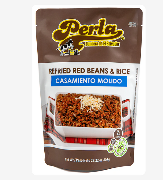 Perla Refried Red Beans and Rice