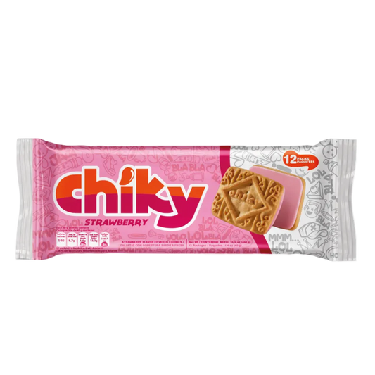 Chiky Strawberry Flavored Cookies