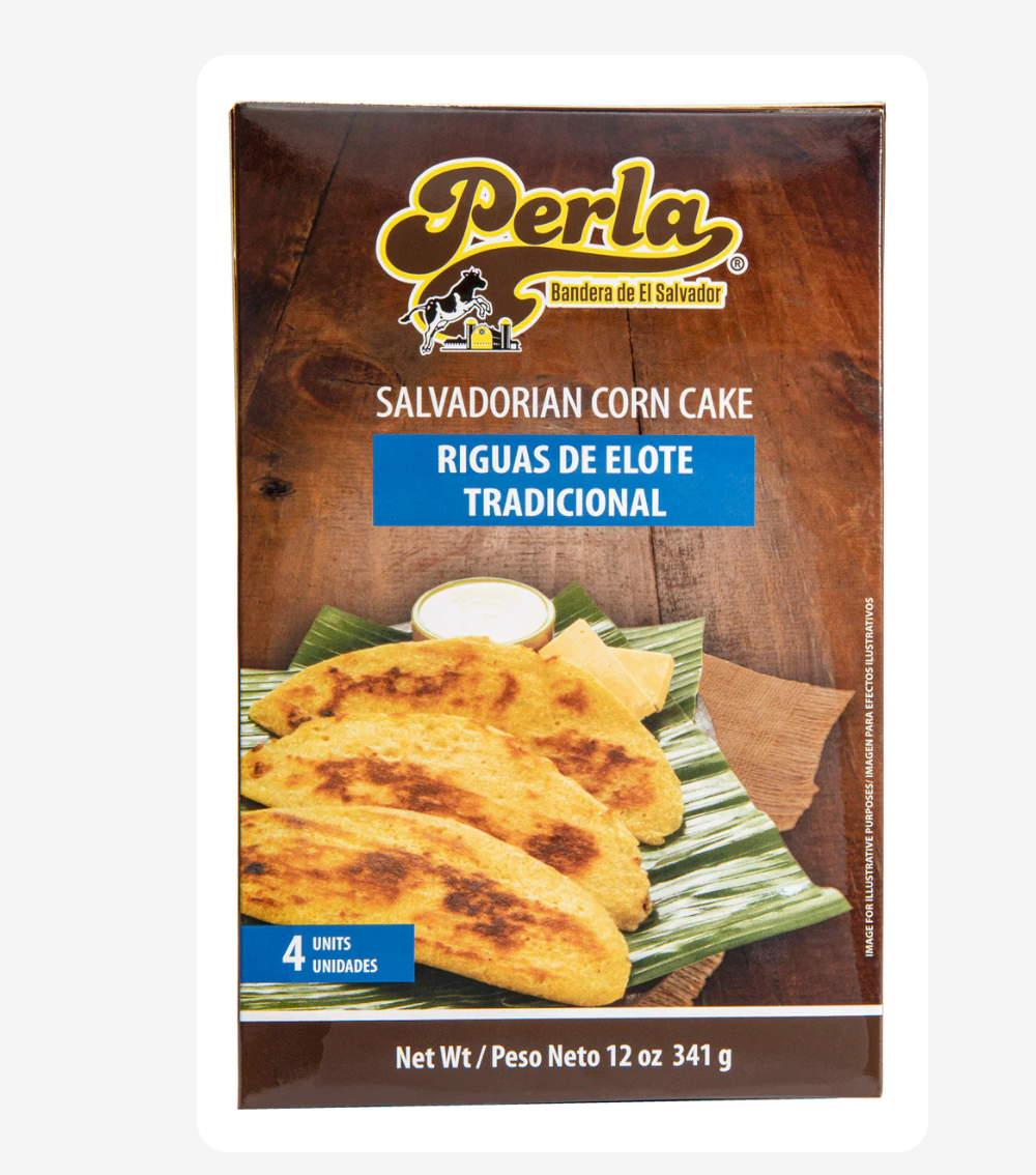 Perla Riguas Salvadorenas de Elote