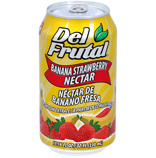 Del frutal fresa banana 330ml/24pc