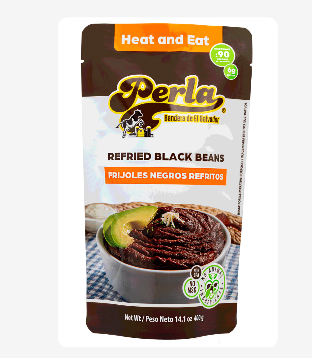 Perla Refried Black Beans