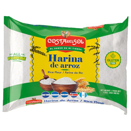 Costadelsol rice flour/harina de arroz 6/5 lbs