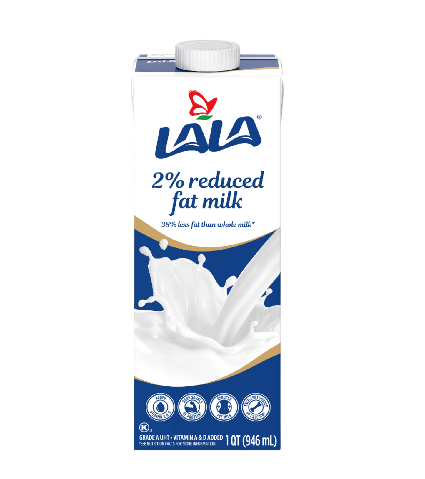 Leche Lala UHT 2% 32oz