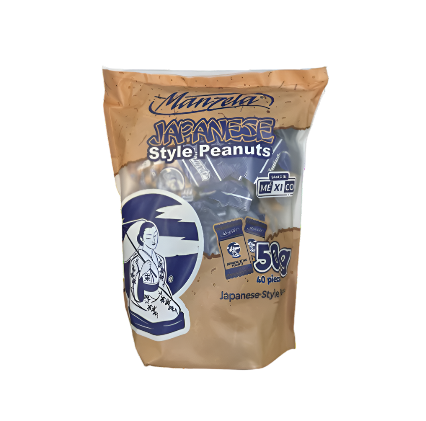 Manzela Japanese Style Peanuts 50g – El Campo Foods