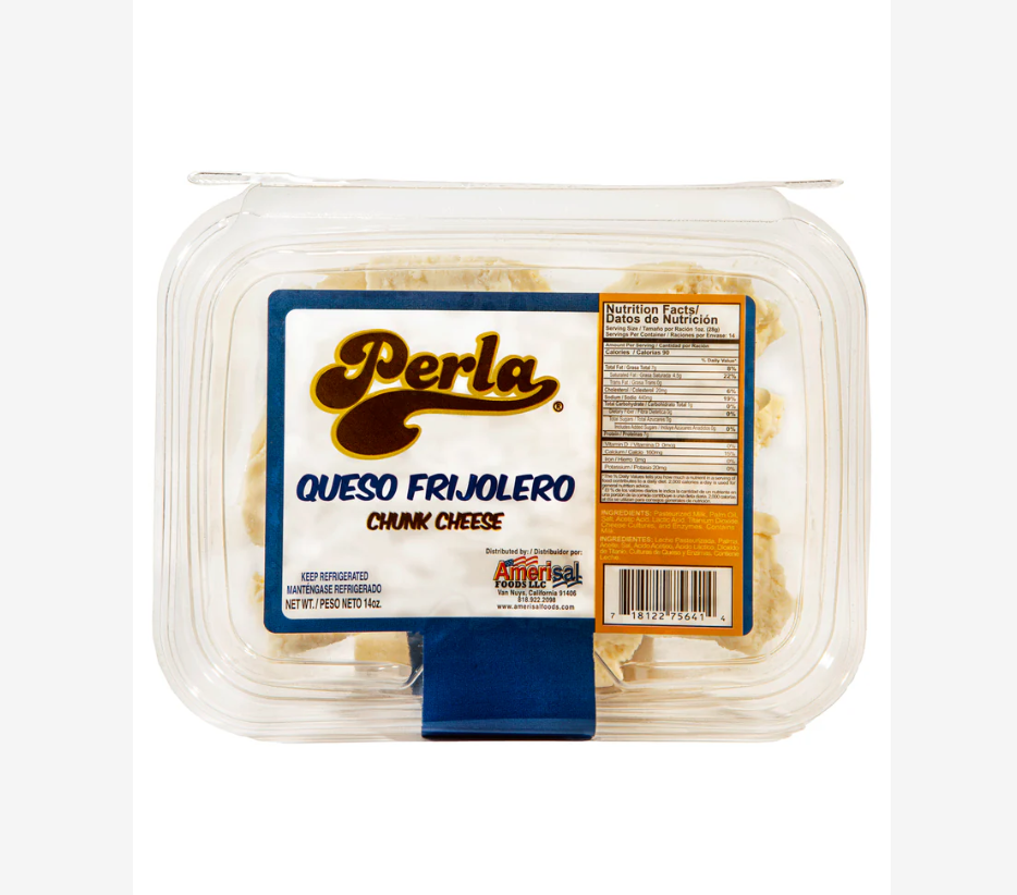 Perla Queso Frijolero (chunk cheese)