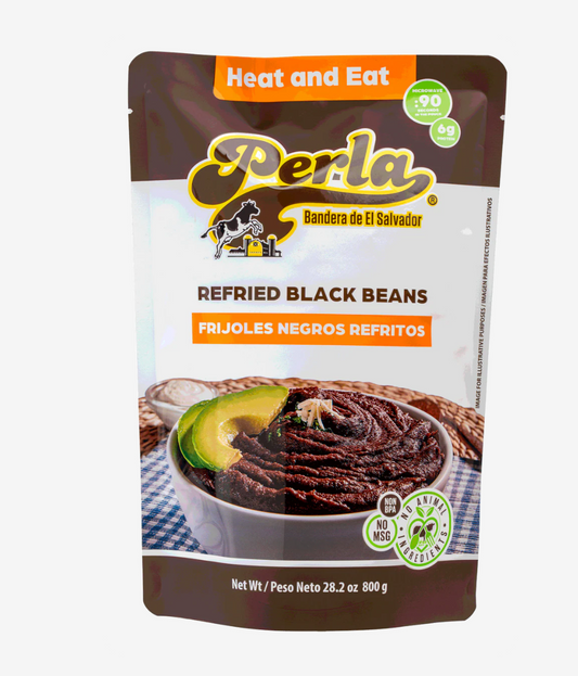 Perla Refried Black Beans